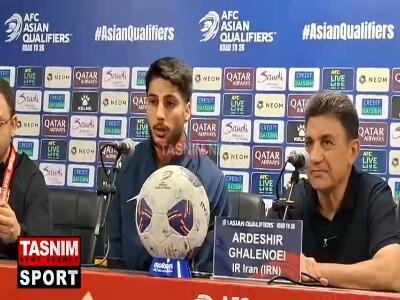محمدمهدی محبی: خدا رو شکر می‌کنم که قلعه‌نویی این فضا را مهیا کرد تا در تیم ملی بازی کنم