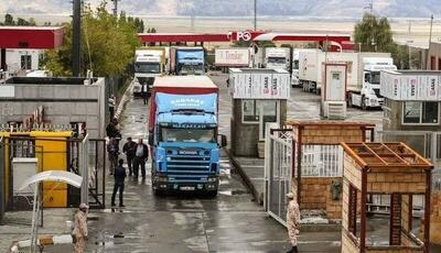 رشد ۱۲۷ درصدی ترانزیت خروجی از مرز بازرگان