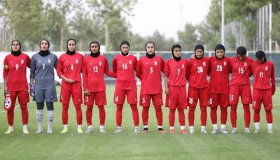 برد ۸ گله تیم ملی فوتبال زنان ایران مقابل عراق
