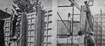 کلنگ ساخت خانه‌های ارزان تهران به زمین زده شد: سال 1325 (+عکس)