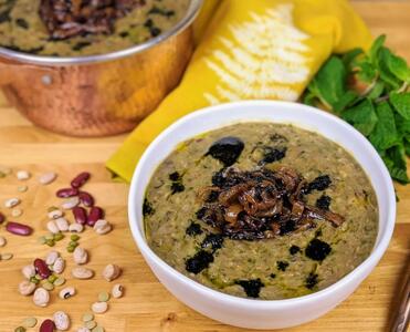 طرز تهیه آش ازگیل (کونوس)