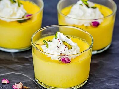 طرز تهیه دسر ماقوت بستنی