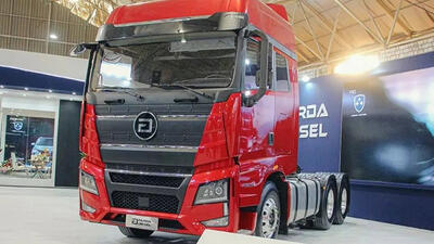 بررسی کامیون کشنده فردا دیزل FD525-II جفت محور