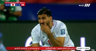 فرصت‌سوزی باورنکردنی مغانلو مقابل دروازه کره!