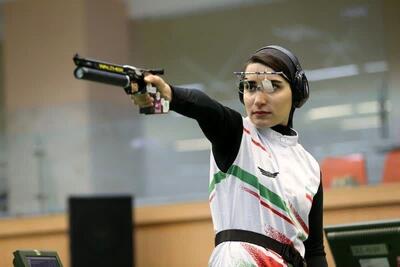 شروع طوفانی هانیه رستمیان در جام جهانی تیراندازی + عکس