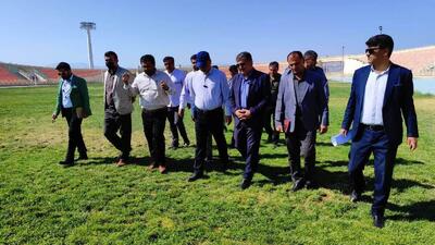 بازدید سرپرست ورزش و جوانان استان کهگیلویه و بویراحمد صبح  از پروژه های ورزشی بویراحمد.