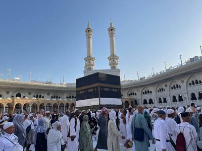 تازه ترین تصاویراز کعبه پس از عید قربان