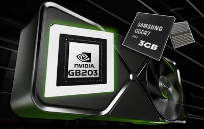 حافظه 3 گیگابایتی GDDR7 سامسونگ در چین لیست شد، آیا مدل 48 گیگابایتی RTX 5090 در راه است؟