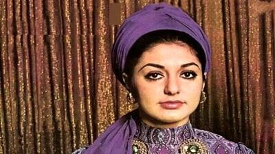 تصویر روز | عکس فائقه آتشین در آغوش پدرش در دهه 30 | گلی شی