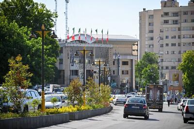 خیابان شهرداری گلباران شد