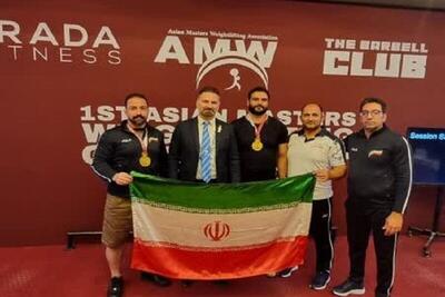 وزنه‌برداران پیشکسوت کرمانشاهی در رقابت‌های قهرمانی آسیا خوش درخشیدند