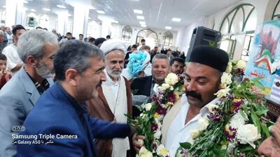 مراسم استقبال از قهرمان ورزش کارگری جهان در شلمزار
