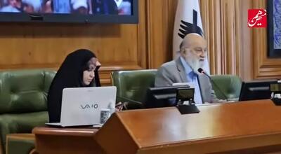 کری‌خوانی مهدی چمران رییس شورای شهر تهران برای ترامپ