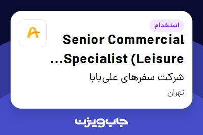 استخدام Senior Commercial Specialist (Leisure Tour) در شرکت سفرهای علی‌بابا