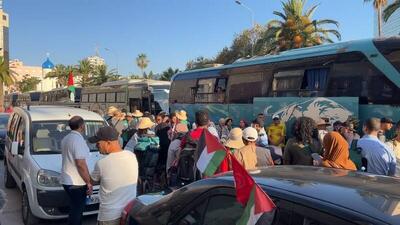 «کاروان پایداری» تونس به لیبی رسید