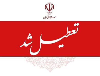 ریزگردها ادارات شهر کرمان را تعطیل کرد
