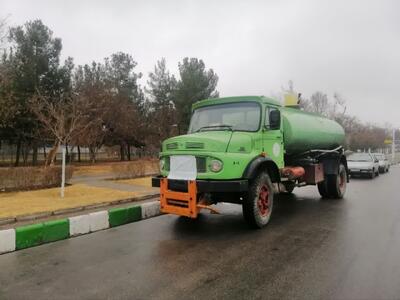 آماده‌باش خدمات شهری مشهد در پی بارش باران و سیل