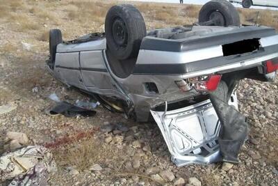 برخورد پژو و پراید در جاده قلعه شور ۶ مصدوم داشت