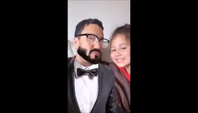 لحظات شاد پدرانه با فیلترهای خنده‌دار؛ شاهرخ استخری و دخترانش قلب دنبال‌کنندگان را تسخیر کردند