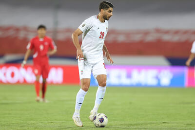 محبی بهترین بازیکن مصاف ایران و کره شمالی شد - پارس فوتبال