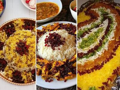 ایده کاربردی برای تزیین برنج به سبک رستورانی+ فیلم