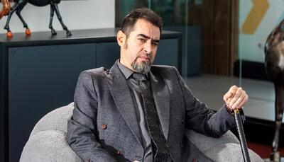 دو نسل طلایی سینمای ایران در یک قاب/ شهاب حسینی و پسرش در کنار پارسا پیروزفر
