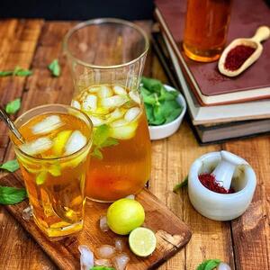 طرز تهیه شربت سکنجبین زعفرانی خوشمزه + فیلم - سبک ایده آل