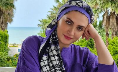 سلفی الناز ملک با امیر دژاکام معلم بازیگری‌اش + عکس - سبک ایده آل