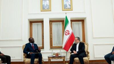 گفتگوی وزیر امورخارجه ایران با سفرای سنگال و سیرالئون
