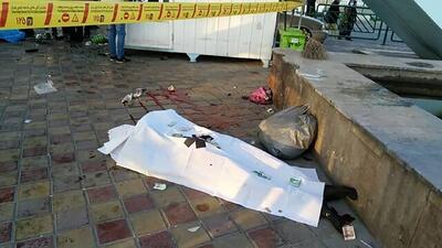 عبور غیر مجاز عابر پیاده از عرض بزرگراه باز هم حادثه مرگبار آفرید