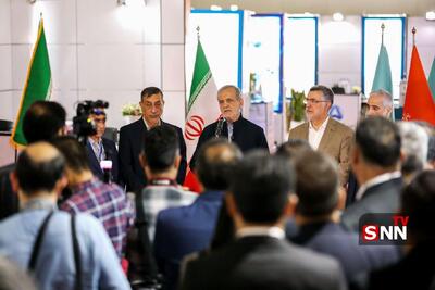 بازدید رئیس جمهور از نمایشگاه ایران هلث