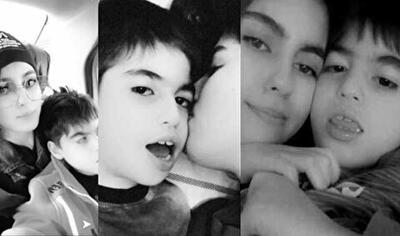 عکس های دیده نشده از مرحوم الهه حسین نژاد با برادر معلولش و تصاویر بی حجاب! - ویدائو مگ
