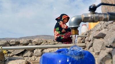 مشکل آبرسانی روستای سنگ تراشان خرم آباد برطرف می شود
