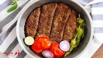 طرز تهیه کباب تابه ای | با نکات جلوگیری از وا رفتن و خشک شدن | زرچین