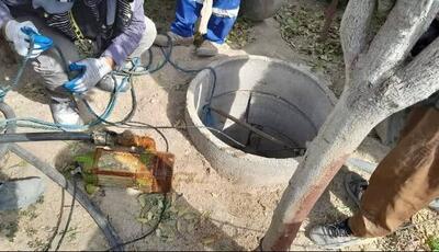 انسداد ۲۵ حلقه چاه غیرمجاز در شیروان