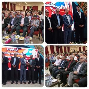 پیشکسوتان و ملی پوشان هندبال شهرستان فلاورجان تجلیل شدند