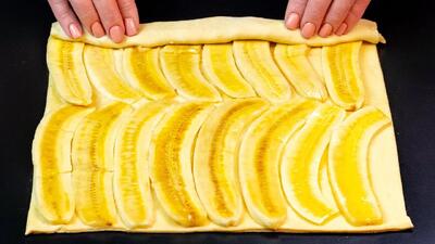 طرز تهیه شیرینی عصرانه فقط با ۱ عدد موز