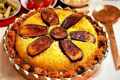 بادمجان پلوی قزوینی؛ تجربه‌ای متفاوت از آشپزی سنتی