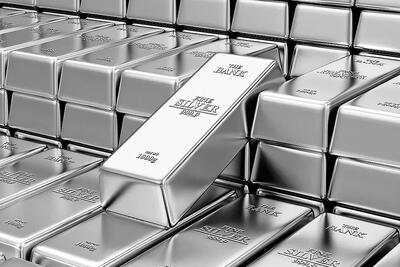 قیمت نقره در بالاترین رقم ۱۳ سال گذشته