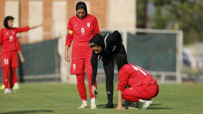 تیم ملی فوتبال زنان ایران درخشان برابر عراق