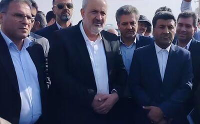 فیلم| استقبال مردم دهلران از وزیر نیرو