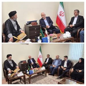 رییس بنیاد شهید و امور ایثارگران کشور با امام جمعه بروجرد دیدار کرد