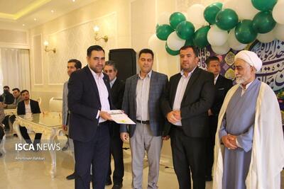 مراسم تودیع معارفه مدیر خبرگزاری ایسکانیوز استان اردبیل