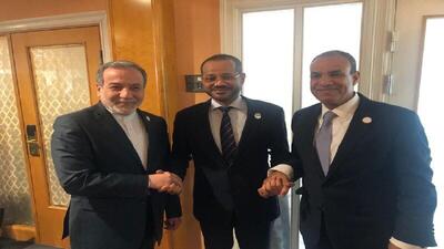 دیدار سه‌جانبه وزرای خارجه ایران، مصر و عمان در حاشیه مجمع اسلو