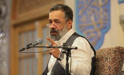 فیلم/ مدح زیبای حضرت علی(ع) با نوای حاج محمود کریمی