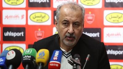 درویش: یک مدیر با لابی کردن خواهان بازگشت به پرسپولیس است - پارس فوتبال