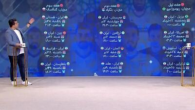 برنامه‌کامل تیم‌ملی‌والیبال ایران در مرحله‌مقدماتی لیگ ملت‌های والیبال - پارس فوتبال