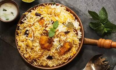 طرز تهیه مرغ بریانی هندی + فیلم - سبک ایده آل