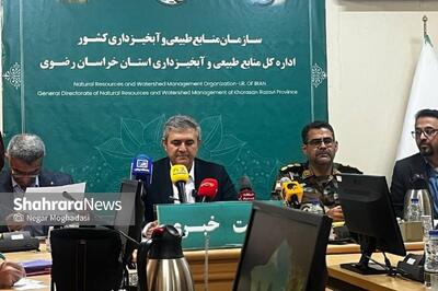 وجود ۳۰ کانون بیابانی بحرانی در ۲۲ شهرستان استان خراسان رضوی