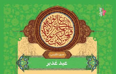 جدول کلمات انگلیسی | عید غدیر